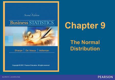 The Normal Distribution