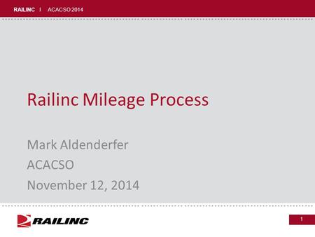 RAILINC I ACACSO 2014 + + + + + + + + + + + + + + + + + + + + + + + + + + + + + + + + + + + + + + + + + + + + + + + + + + + + + + + + + + + + + + + + +