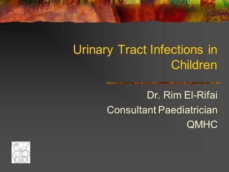 Urinary Tract Infections in Children