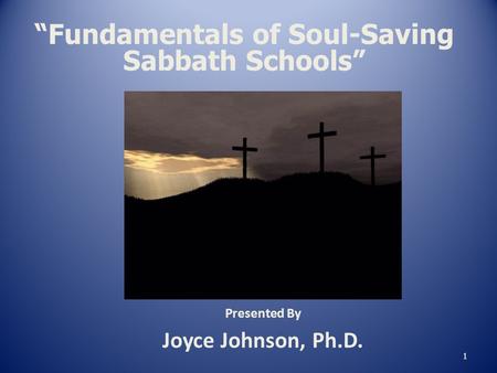 “Fundamentals of Soul-Saving Sabbath Schools”