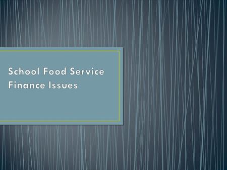 Meal Equivalents – the conversion of operational data for all food sales into a standard unit of measurement to gauge the effectiveness and efficiency.