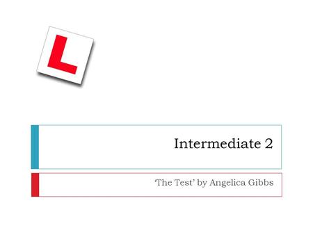 ‘The Test’ by Angelica Gibbs