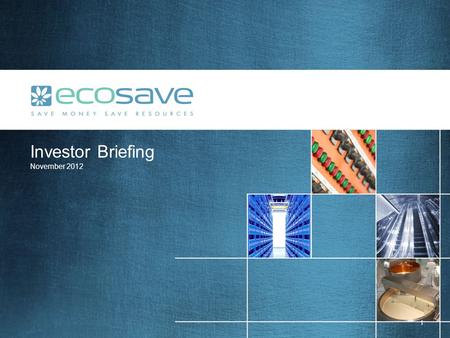 Investor Briefing November 2012 1. Key Information Key Offer Statistics Offer Price$1.00 per share Total number of Shares under the Offer5,000,000 Total.