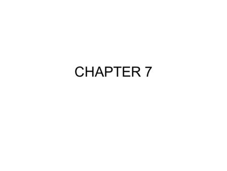 CHAPTER 7. A person who was put in prison for owing money is a _______.