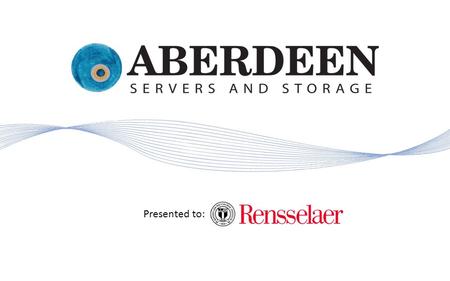 Presented to:. Founded in 1991 Leading manufacturer of Servers and Storage Based in Santa Fe Springs California Industry leading 5 Year Warranty on all.