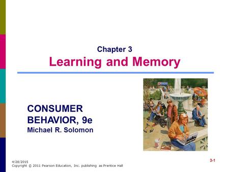 Chapter 3 Learning and Memory