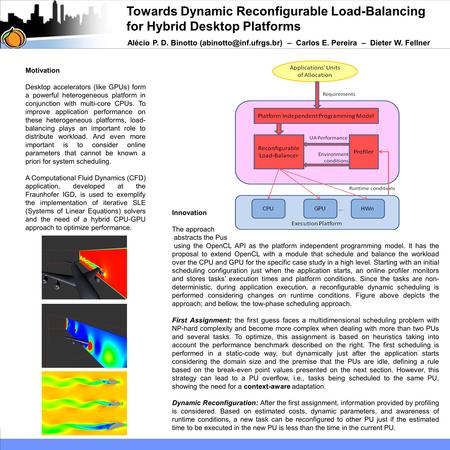 Motivation Desktop accelerators (like GPUs) form a powerful heterogeneous platform in conjunction with multi-core CPUs. To improve application performance.