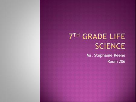 Ms. Stephanie Keene Room 206.  Folder or Binder  Spiral Notebook or Filler paper  Pencil or Pens  Agenda Book  District Webpage District Webpage.