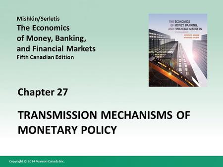 Transmission Mechanisms of Monetary Policy