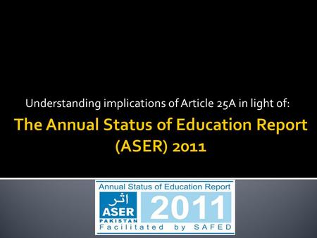 Understanding implications of Article 25A in light of: