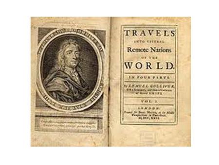 Jonathan Swift Gulliver’s Travels. Swift’s Epitaph.