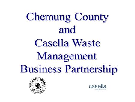 Overview 2005 - 2010 Operation and Management Lease Agreement started September 19, 2005. County has received approximately $9.5 M in revenue: –$7.4 M.