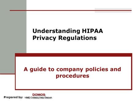 Understanding HIPAA Privacy Regulations