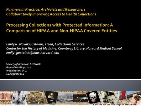 The Center: A Non-HIPAA Covered EntityHopkins: HIPAA-covered Entity Health information is access-protected per institutional policy and is dependent.