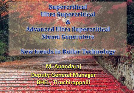 Advanced Ultra Supercritical Steam Generators