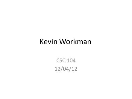 Kevin Workman CSC 104 12/04/12. Week 7 and 8 Internet regulation is basically restricting access to certain information. Examples of Internet regulation.