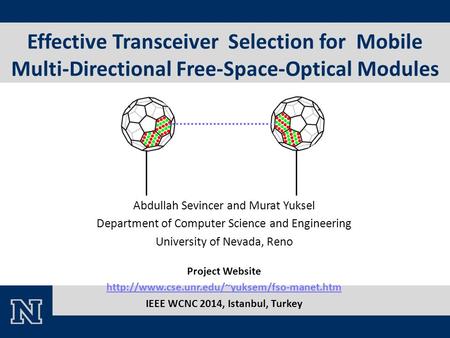 IEEE WCNC 2014, Istanbul, Turkey