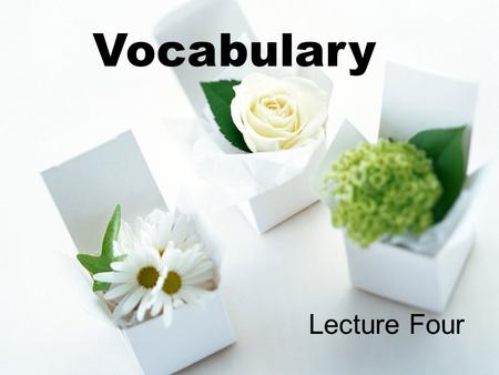 Lecture Four Vocabulary. If you should find your American dream and become very rich in the land, how would your life be different from now? If I were.