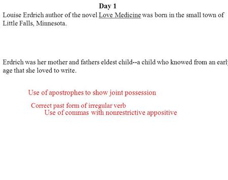 Use of apostrophes to show joint possession