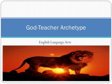 God-Teacher Archetype