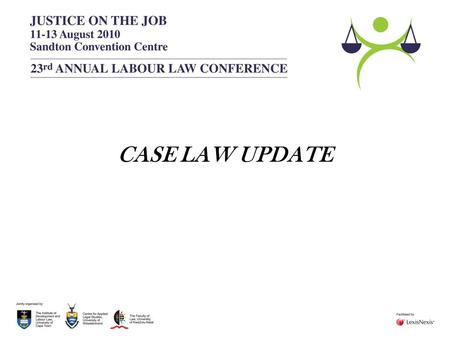 CASE LAW UPDATE.