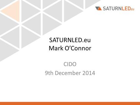 SATURNLED.eu Mark O’Connor