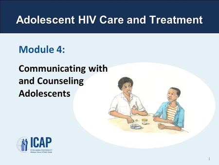 Adolescent HIV Care and Treatment