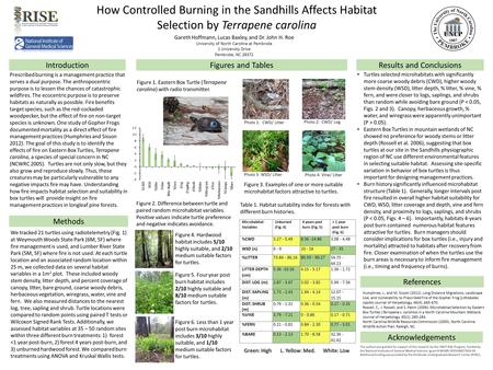 Introduction Methods Results and Conclusions References Acknowledgements Figures and Tables Table 1. Habitat suitability index for forests with different.