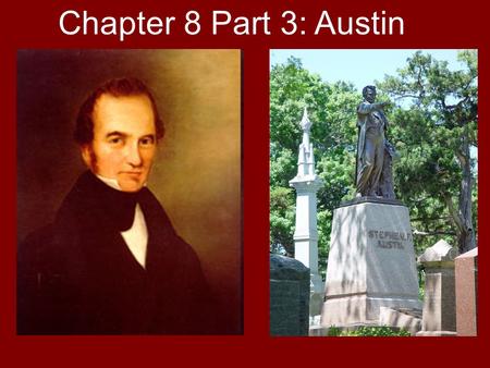 Chapter 8 Part 3: Austin The photo on the right is copyright protected. All rights remain with http://photohome.com/ and are not released by the author.