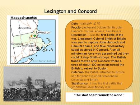 May 10, 1775 The Battle of Fort Ticonderoga - Fort Ticonderoga, New York - Col. Benedict Arnold, Col. Ethan Allen and the Green Mountain Boys - Arnold,