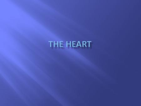 The heart.