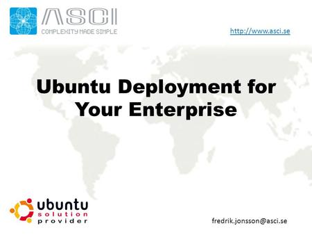 Ubuntu Deployment for Your Enterprise