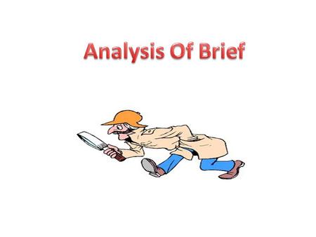 What is it? In an analysis, one breaks up the subject into different parts and studies them in order to gain a better understanding of the subject as.