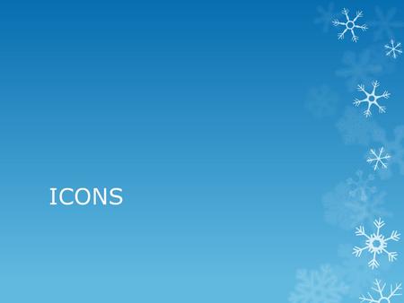 ICONS. Learning Targets  I Can…  Identify the different categories of icons specific to the Windows OS  Explain the function of the icon(s) specific.