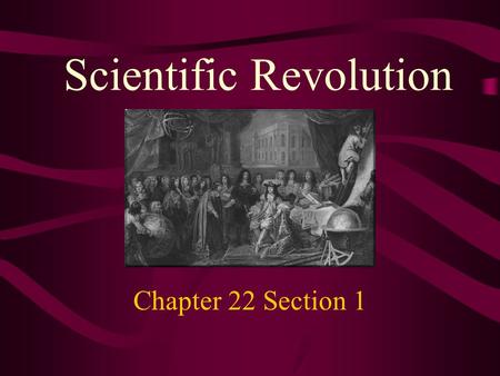 Scientific Revolution