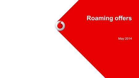 Roaming offers May 2014.