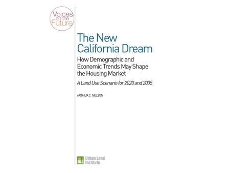 Drivers of Change Demographic – Aging + Minority Growth Economic – Stagnating real incomes; higher unemployment Financial – Tighter money for home loans.