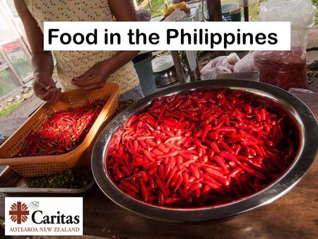 Food in the Philippines. The most popular food in the Philippines is grown here. What do you think it is?