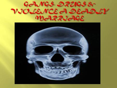 For our purpose we will define a gang as “a group of young persons who claim identification to this group and who come together for criminal or negative.