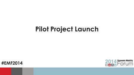 #EMF2014 Pilot Project Launch. How low-income families are impacted by lack of transportation #EMF2014.