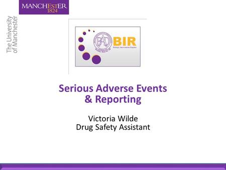 Serious Adverse Events