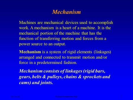 Mechanical Engineering Dept.