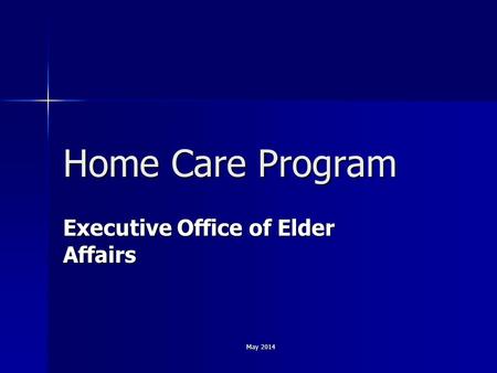 Executive Office of Elder Affairs