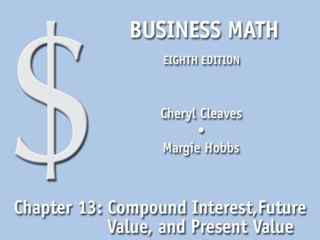 13.1 Compound Interest and Future Value