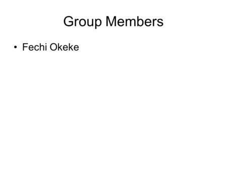 Group Members Fechi Okeke. Passage Chapter: Appendix I find, since reading over the foregoing Narrative, that I have, in several instances, spoken in.