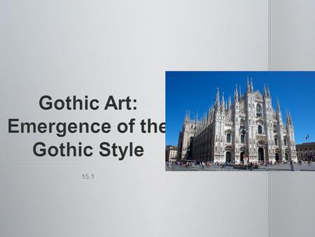 15.1. Through out the 13 th and 14 th centuries, the growth of trade kept pace with the growth of cities. Through out the 13 th and 14 th centuries, the.