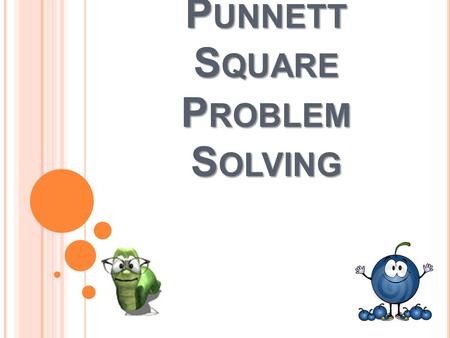 P UNNETT S QUARE P ROBLEM S OLVING. There are two squirrels that have mated and produced offspring. One squirrel is heterozygous for black hair (Bb) and.