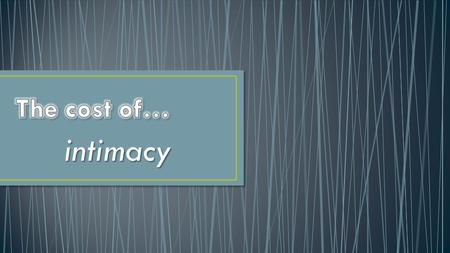 Intimacy. Jeremiah 29:13 “If you look for me wholeheartedly, you will find me.” Jeremiah 29:13 “If you look for me wholeheartedly, you will find me.”