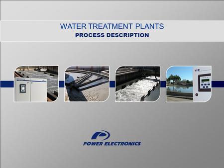 WATER TREATMENT PLANTS