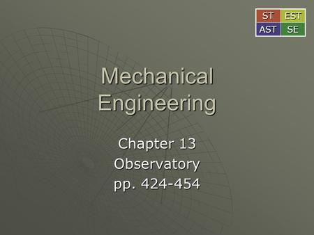 Mechanical Engineering